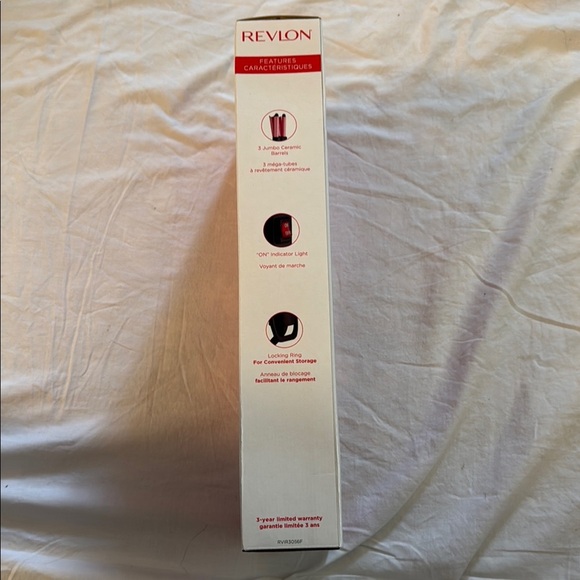 New in box Revlon Wave Master Jumbo Waver in Pink and Black - Picture 2 of 5